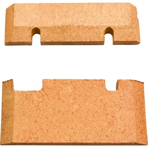 Schamottstein Vorne für Werkstattofen Hiri 3.0, Ersatzteil für Kaminöfen.