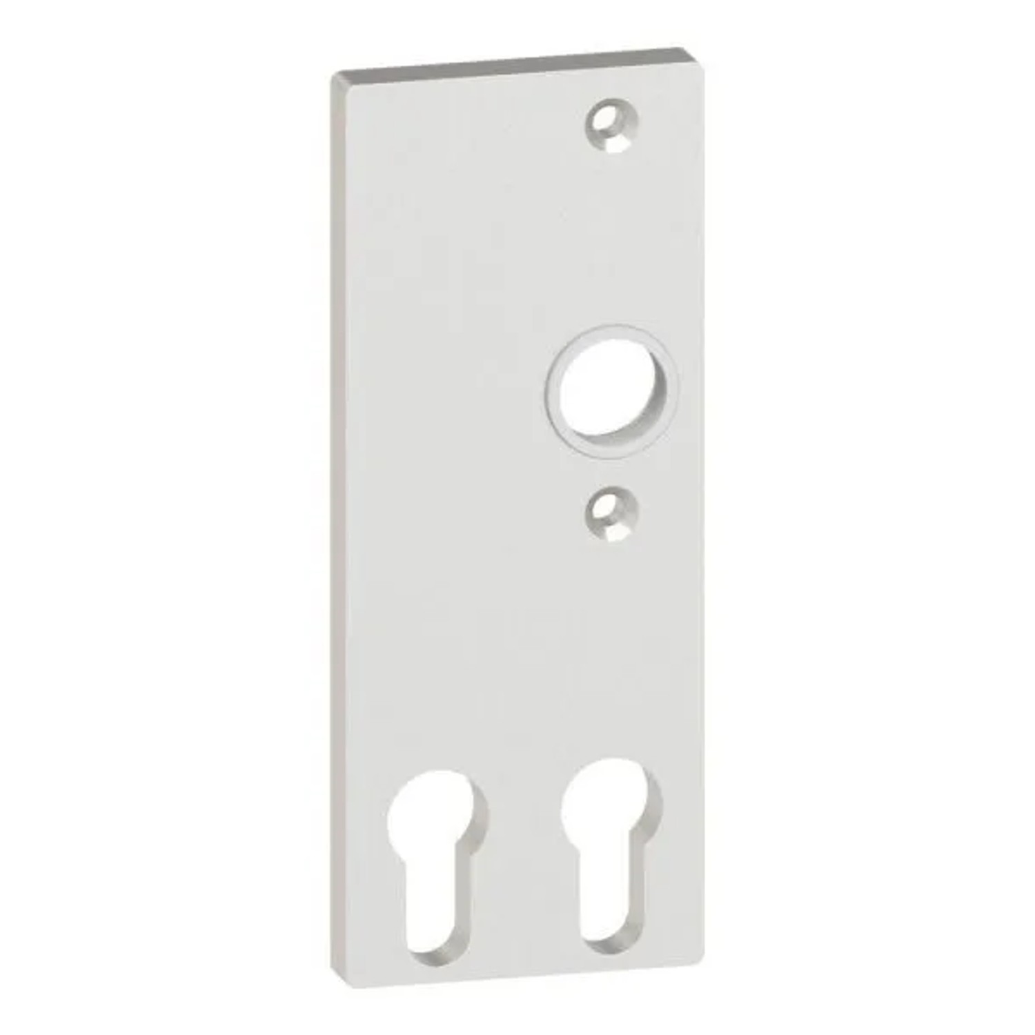 FeNau Alu-Kurzschild Maße 61x156x6,5 mm Form Vierkant Aluminium EV1 AMF Artikel 16295