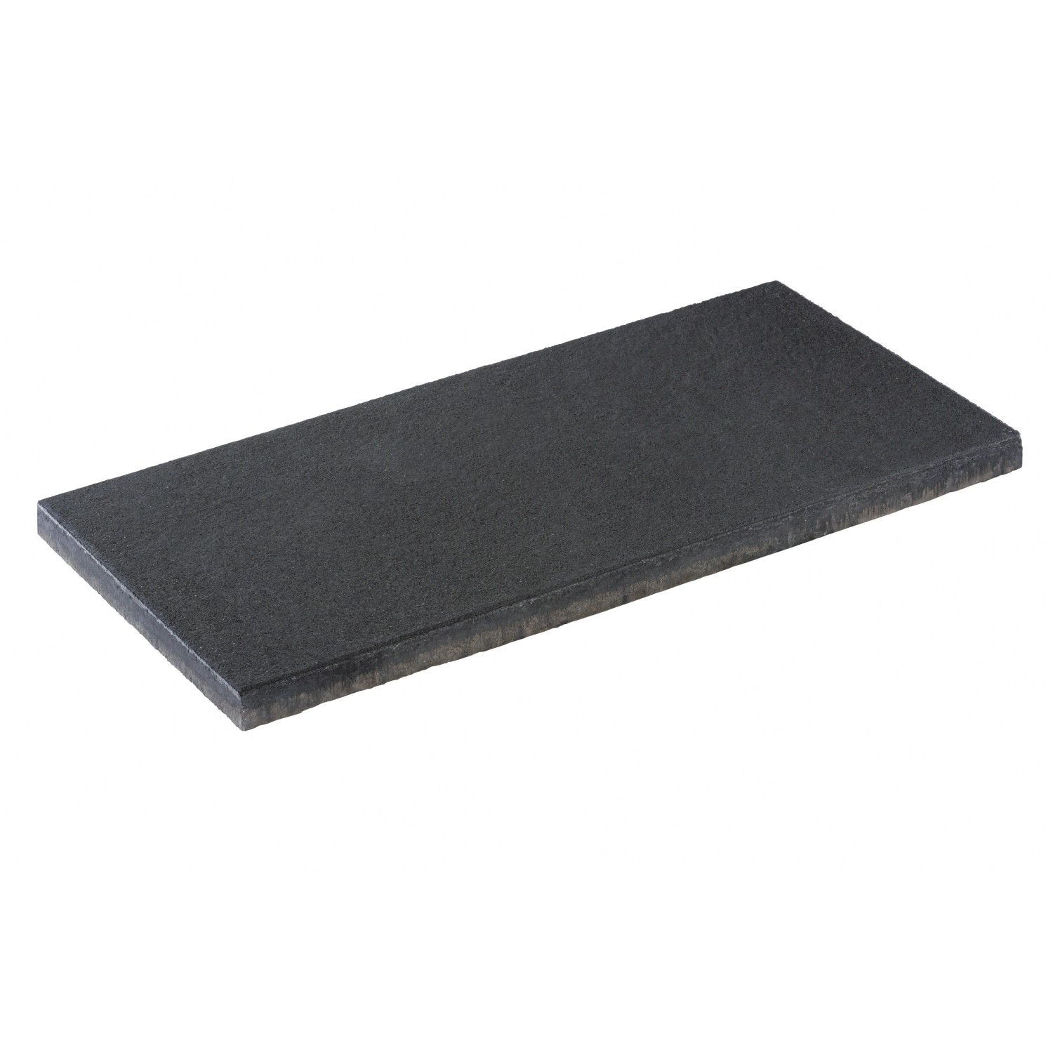 Diephaus Terrassenplatte Finessa, Schwarz-Basalt, 80x40 cm. Gehwegplatte für Terrasse und Garten.