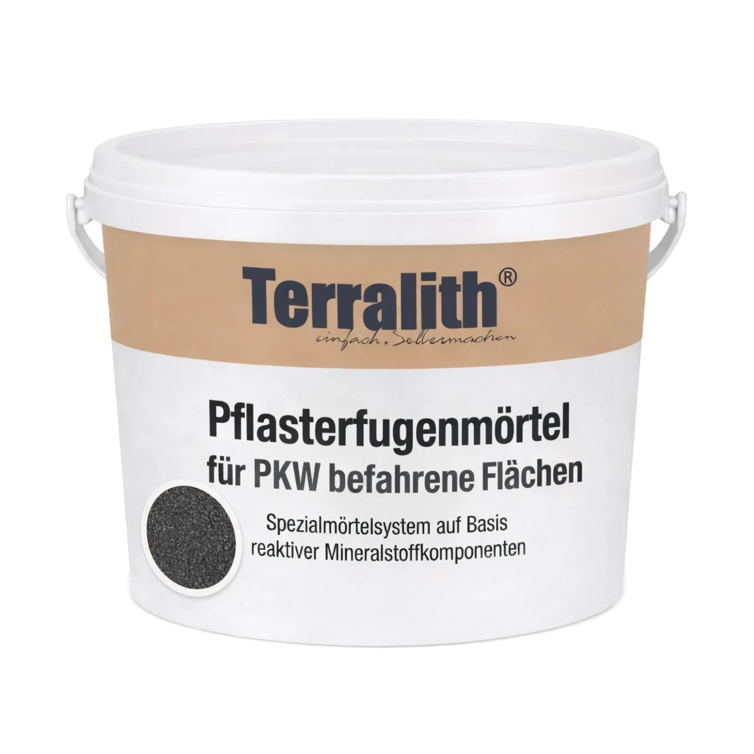 Terralith 2k Pflasterfugenmörtel Lkw 26,5 kg Schwarz