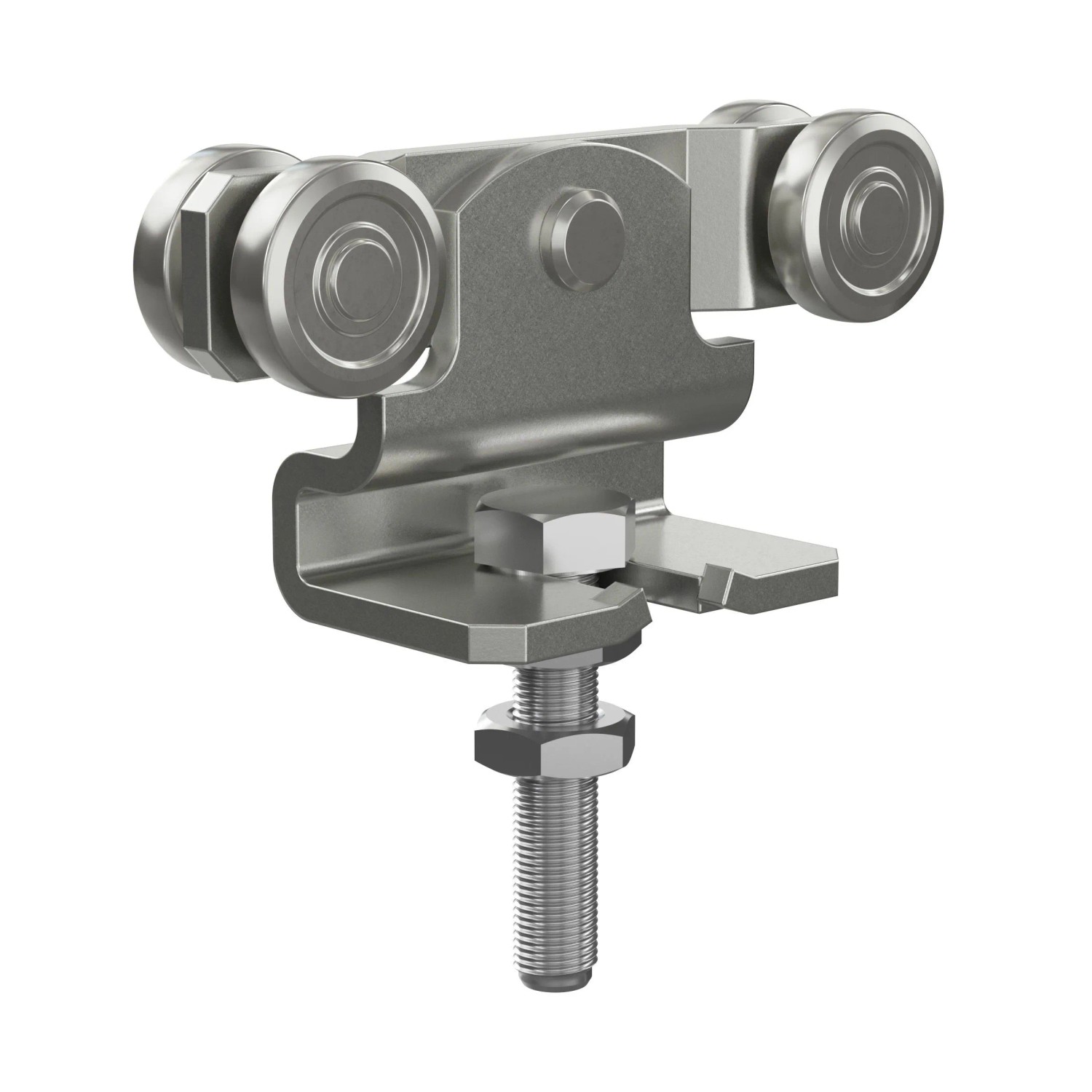 FeNau Doppelrolle Schiebetor MEA Gr. 3 Verzinkt Ø 48 mm Bis 600 kg 10336430