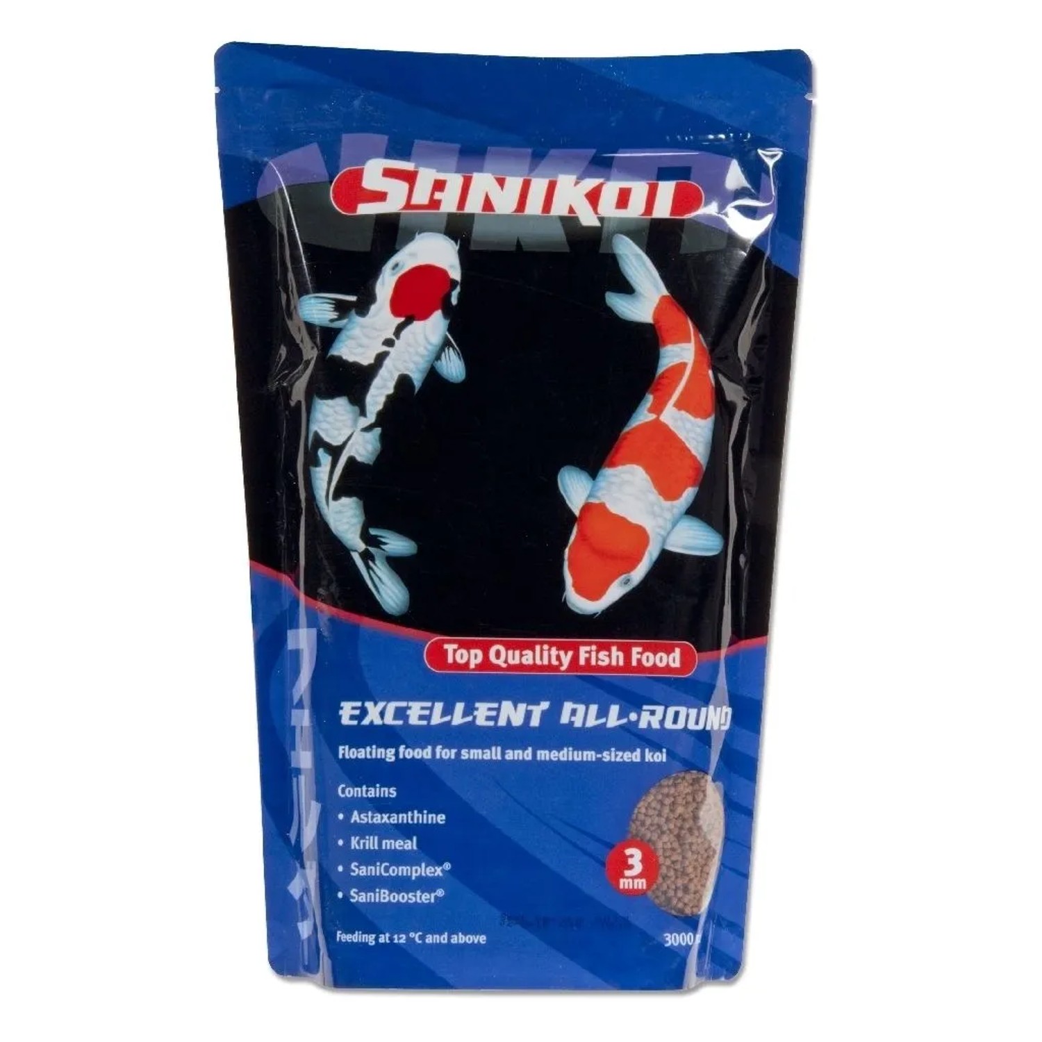 Velda Fischfutter SaniKoi Excellent All-Round 3 mm 3,