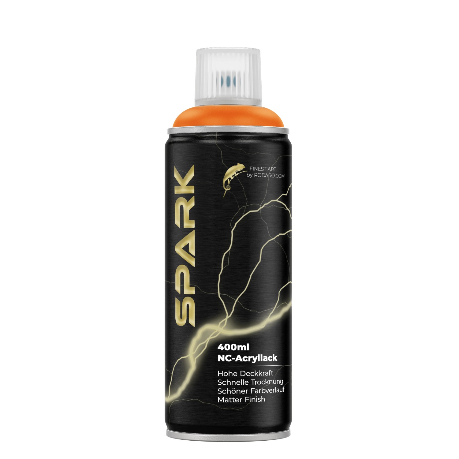 SPARK Spraydose 400ml Matte Farbe Leuchtorange günstig online kaufen