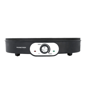 GOURMETmaxx Crepe Maker, 1200W, mit Teigverteiler und Wender, Ø 30 cm.