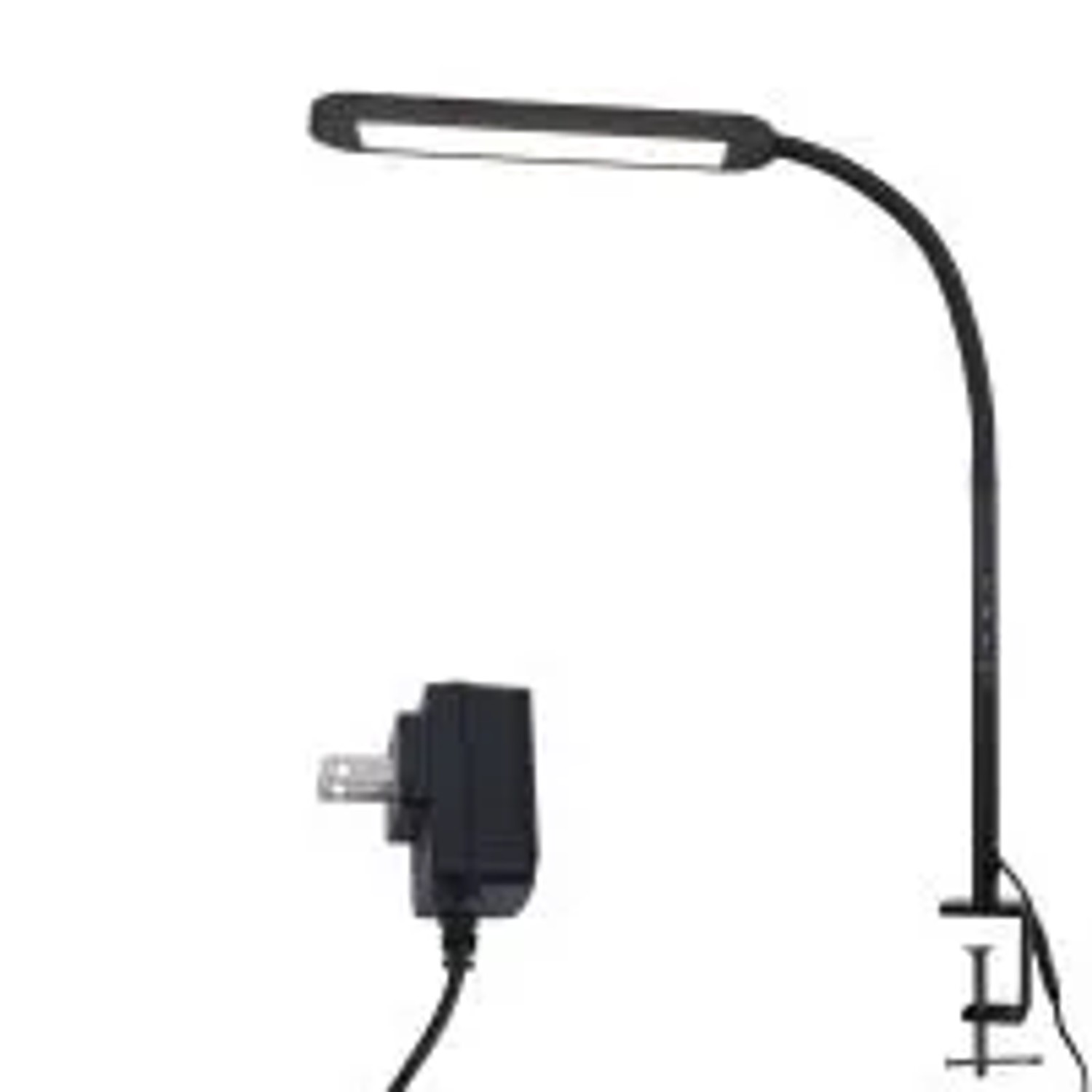 NETTLIFE LED Schreibtischlampe aus Metall L57cm Schwarz