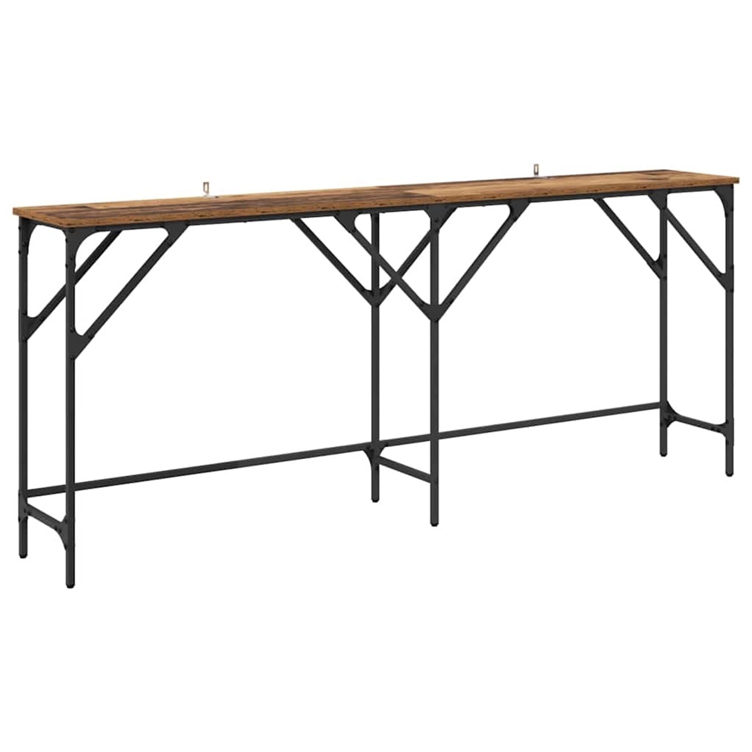 vidaXL Konsolentisch Altholz 180 x 29 x 75 cm Holzwerkstoff 882878 günstig online kaufen