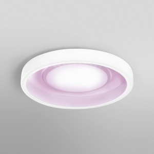 LEDVance Smart+ WiFi Deckenleuchte Orbis Claria RGBTW, Ø 49 cm, mit Farbwechsel