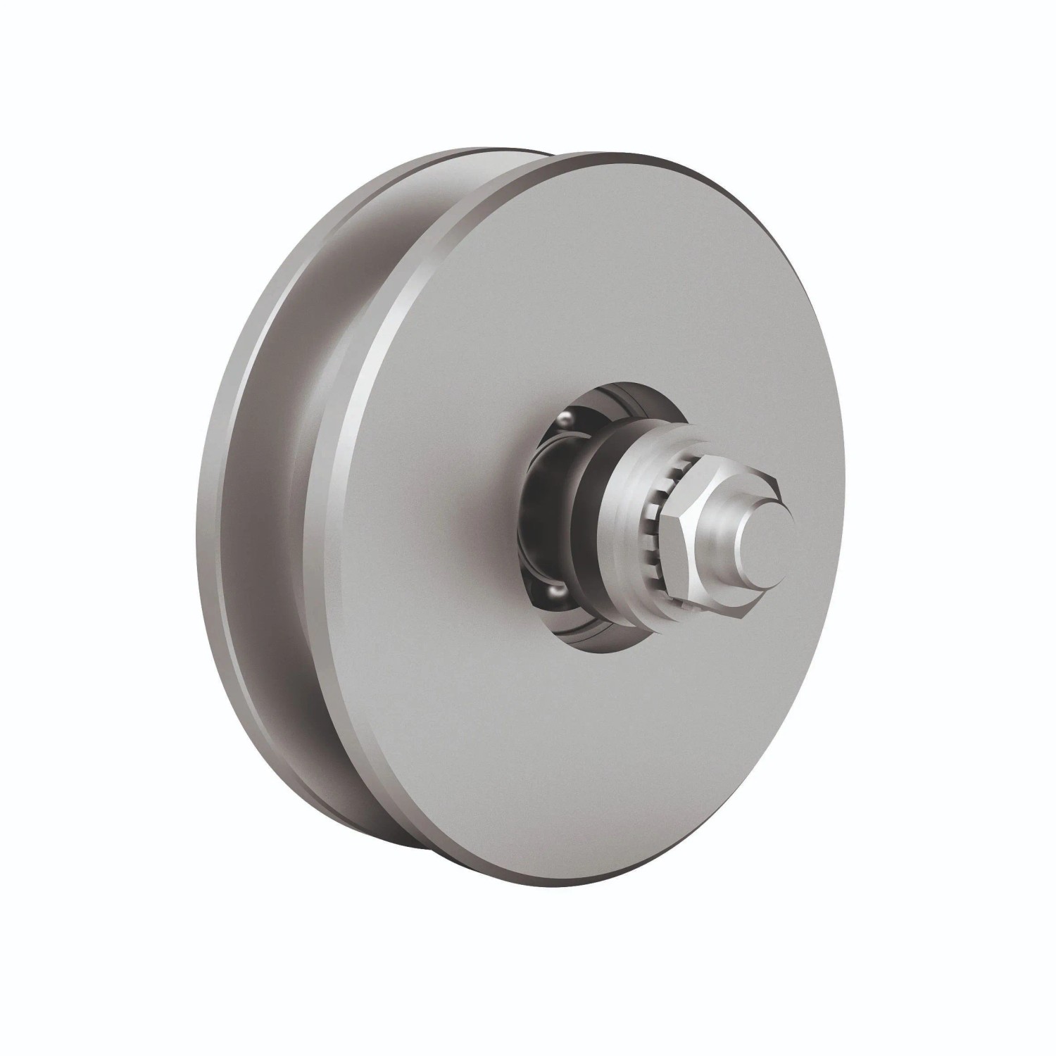FeNau Stahlrolle Unten Schiebetor MEA Verzinkt Ø 120 mm 10337672