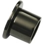 Schwarzes Gardinia Wandlager Chicago für 20 mm Stangen, Zubehör für Stilgarnituren.