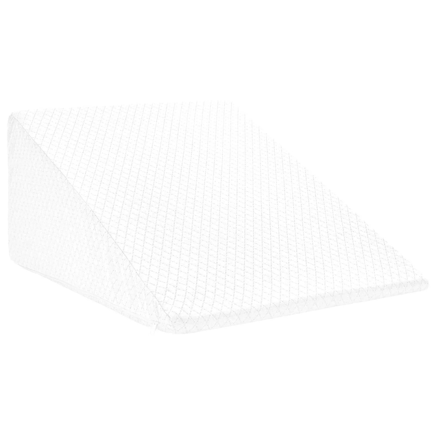 vidaXL Beinkissen Uni Weiß 60 x 50 x 30 cm 42020194