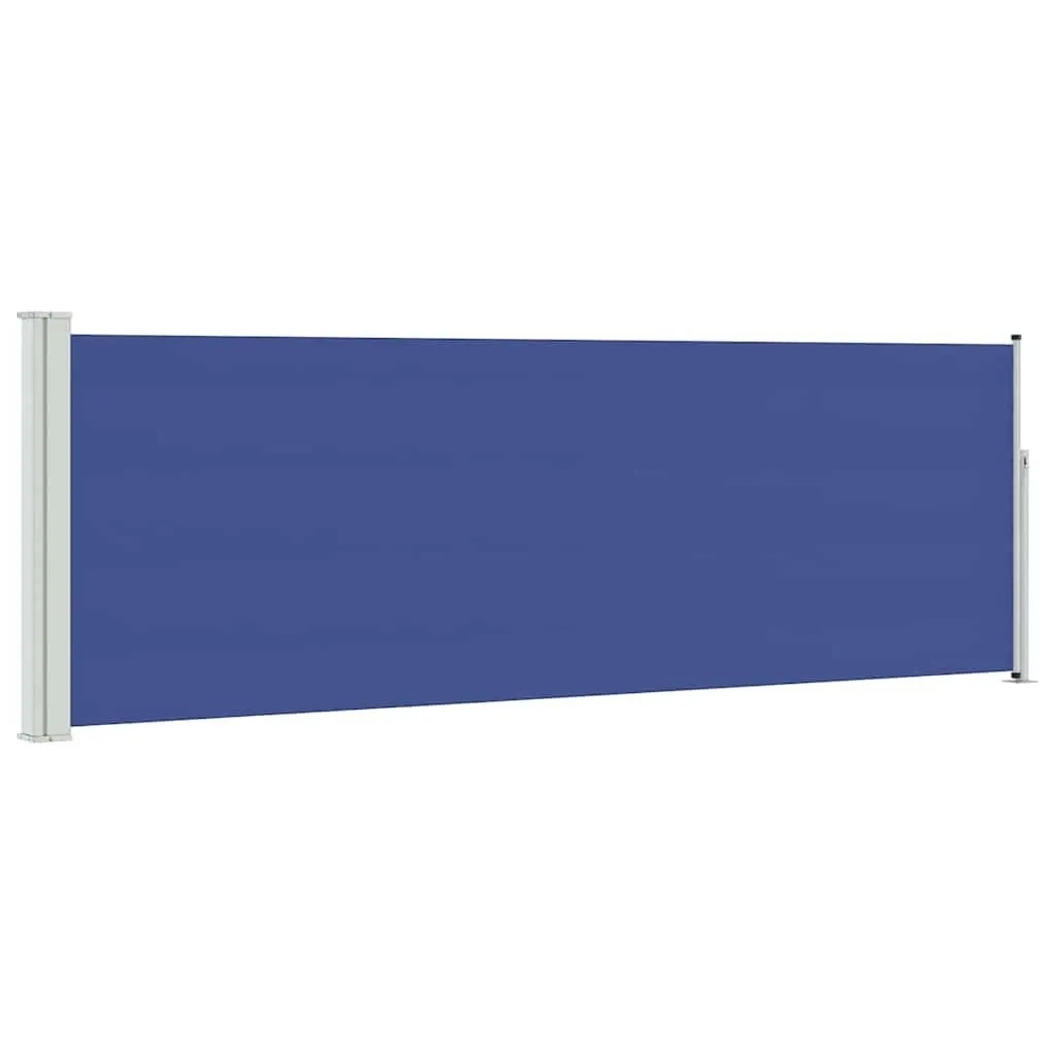 vidaXL Ausziehbare Seitenmarkise 100x300 cm Blau 48372