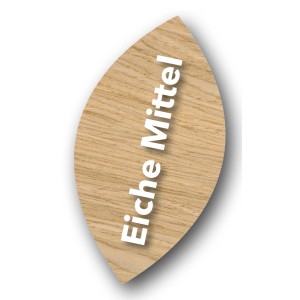 Farbmuster der Ultra Nature BIO Lacklasur Eiche Mittel.