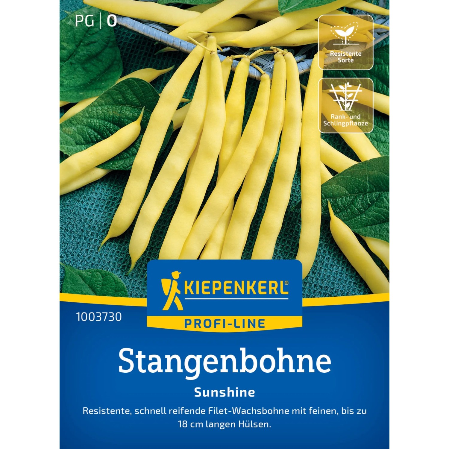 Kiepenkerl Stangenbohne "Sunshine"