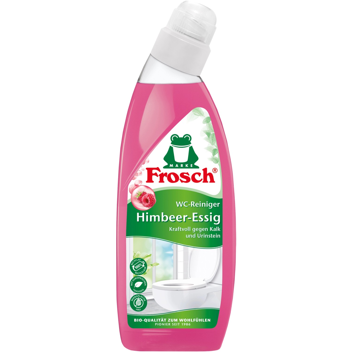 Frosch Himbeer-Essig WC-Reiniger 750 ml