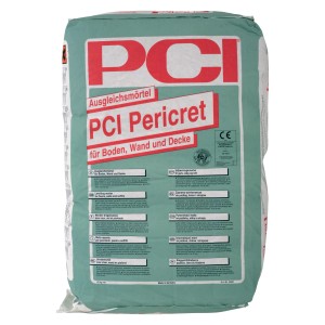 Sack PCI Pericret Ausgleichsmörtel 25kg für Wand, Boden und Decke.