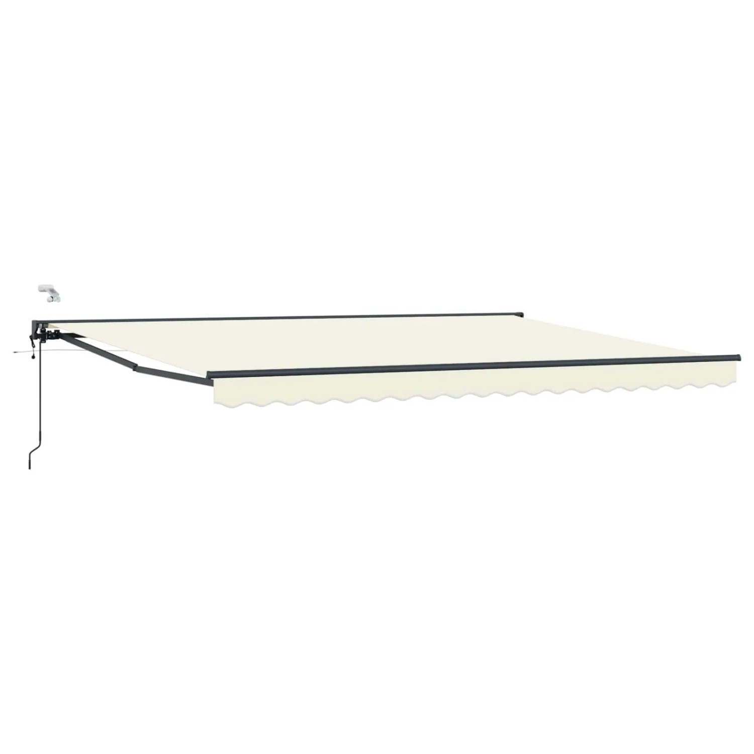 vidaXL Elektrische Ausziehbare Markise Creme 4 x 3 m 3421580