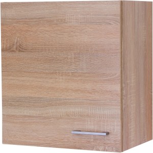 Flex-Well Oberschrank Florida, 50x55 cm, Sonoma Eiche Dekor, Küchen-Hängeschrank mit Tür und Griff.