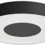 Schwarze Philips Hue Infuse M Deckenleuchte mit Farbwechsel und 2400 Lumen.