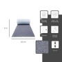 Daprona Firstabdeckung, 5m x 32cm, grau. Bitumenschindeln für Gartenhaus und Carport.