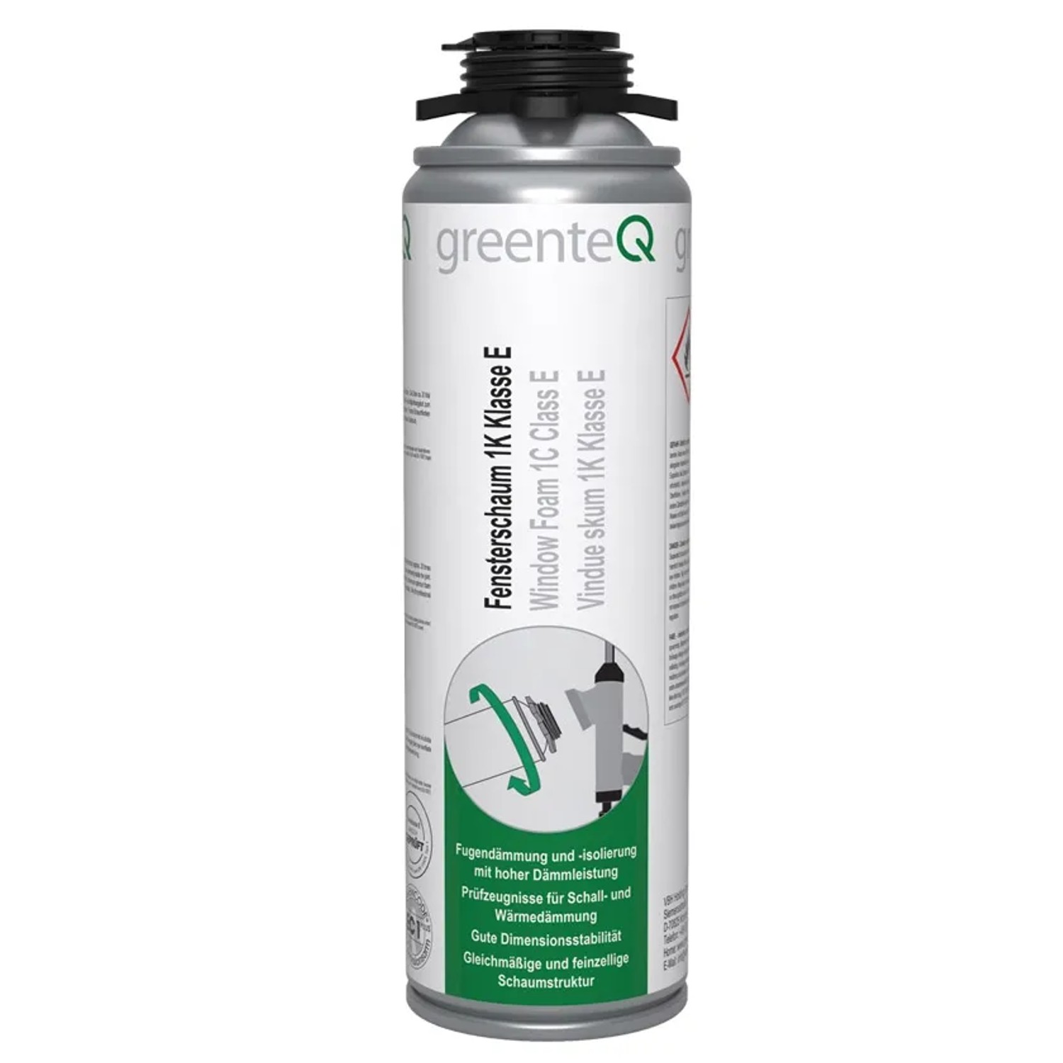 Juramondo greenteQ Fensterschaum Plus 1K 500 ml