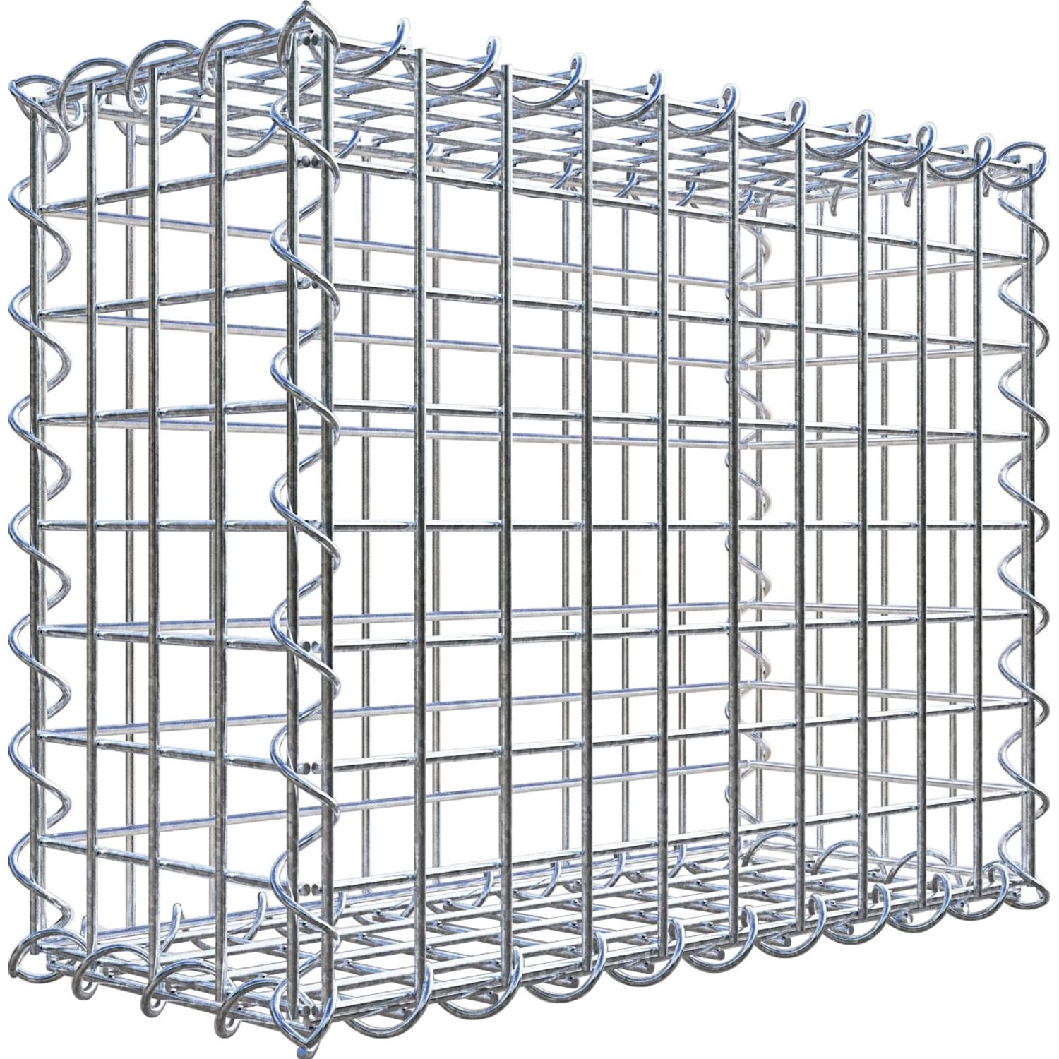 Gabiona Gabione 50 x 40 x 20 cm Maschenw 5 x 5 cm