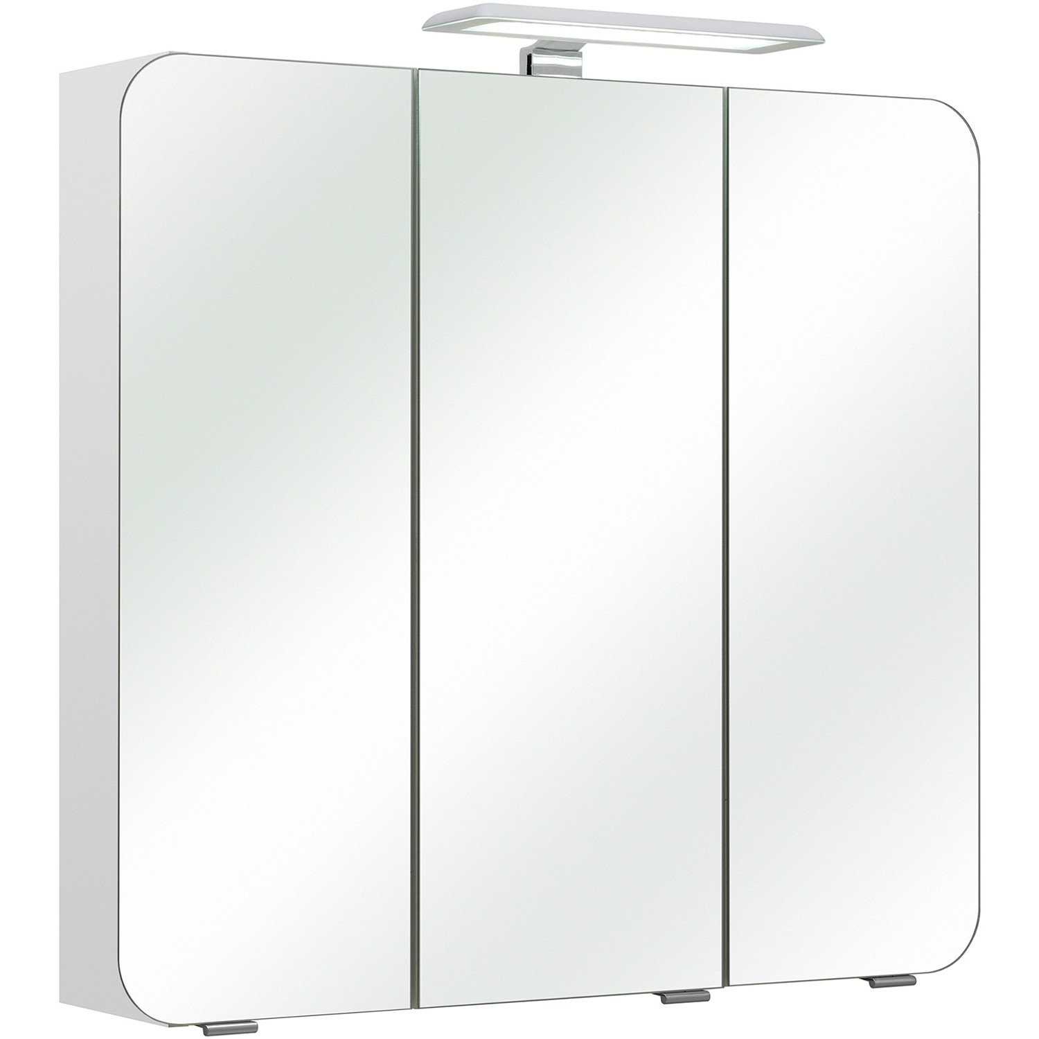 Pelipal Spiegelschrank Einzelartikel Weiß Glänzend 75 cm