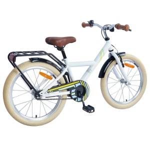 vidaXL Kinderfahrrad 24 Zoll für 8-12 Jahre Alt Weiß 42009500