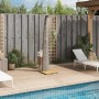 vidaXL Gartendusche Grau 55x60x224 cm Poly Rattan und Akazienholz 368210_3