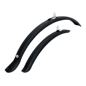 Force Schutzbleche, 26-28 Zoll, 60mm breit, Kunststoff, schwarz. Fahrrad Zubehör für Reparatur & Ersatz.