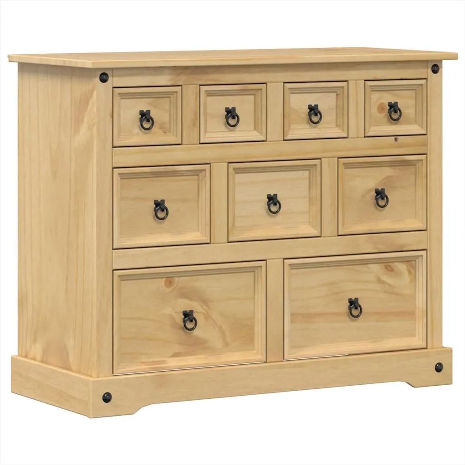 vidaXL Kommode Corona 101x45x82 cm Massivholz Kiefer 4005678