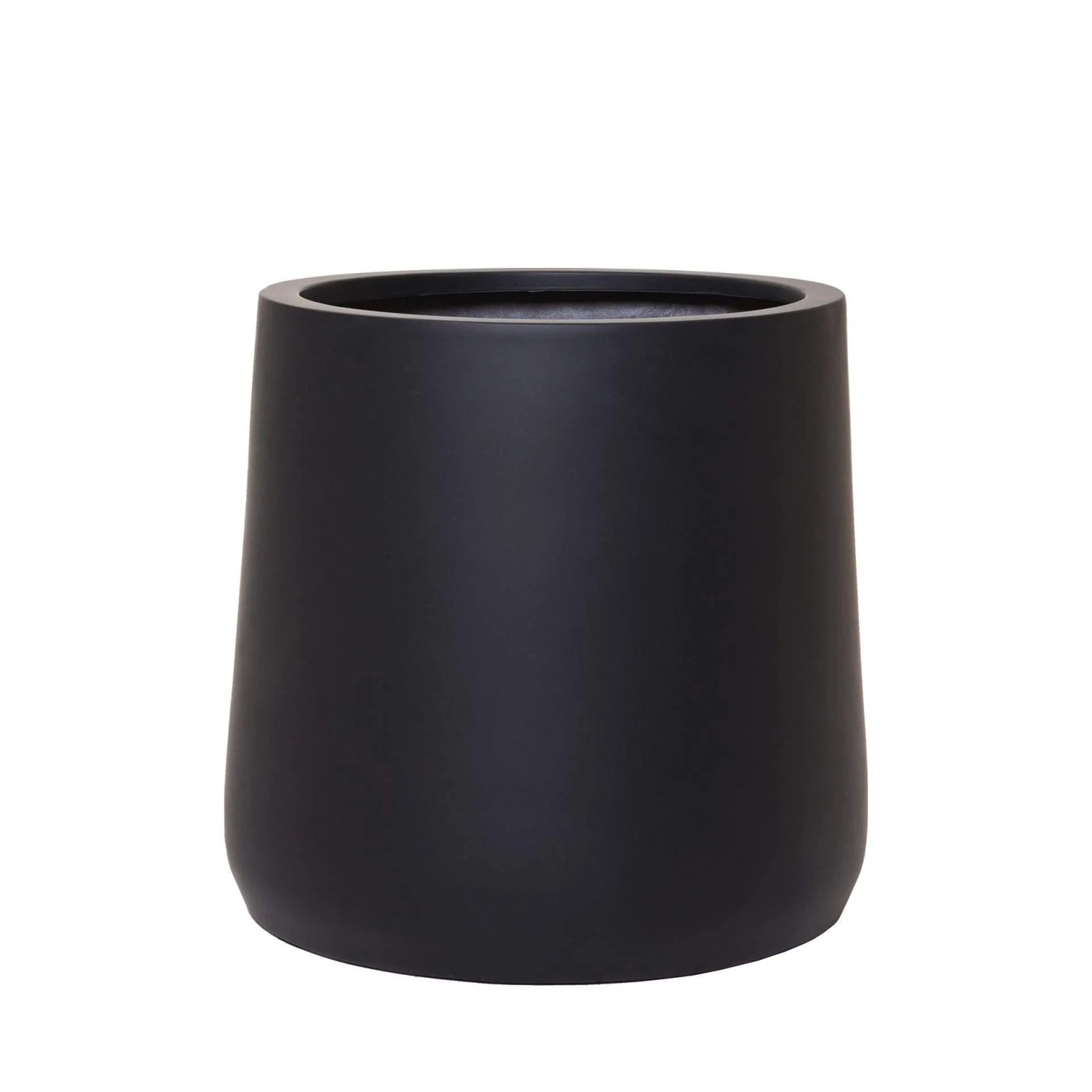 Vivanno Blumentopf Vekra 55 cm x 55 cm x 50 cm Schwarz