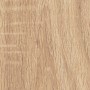 Sockelleiste Eiche, 40x20 mm, 2600 mm lang. Dekoratives Profil für den Bodenabschluss.