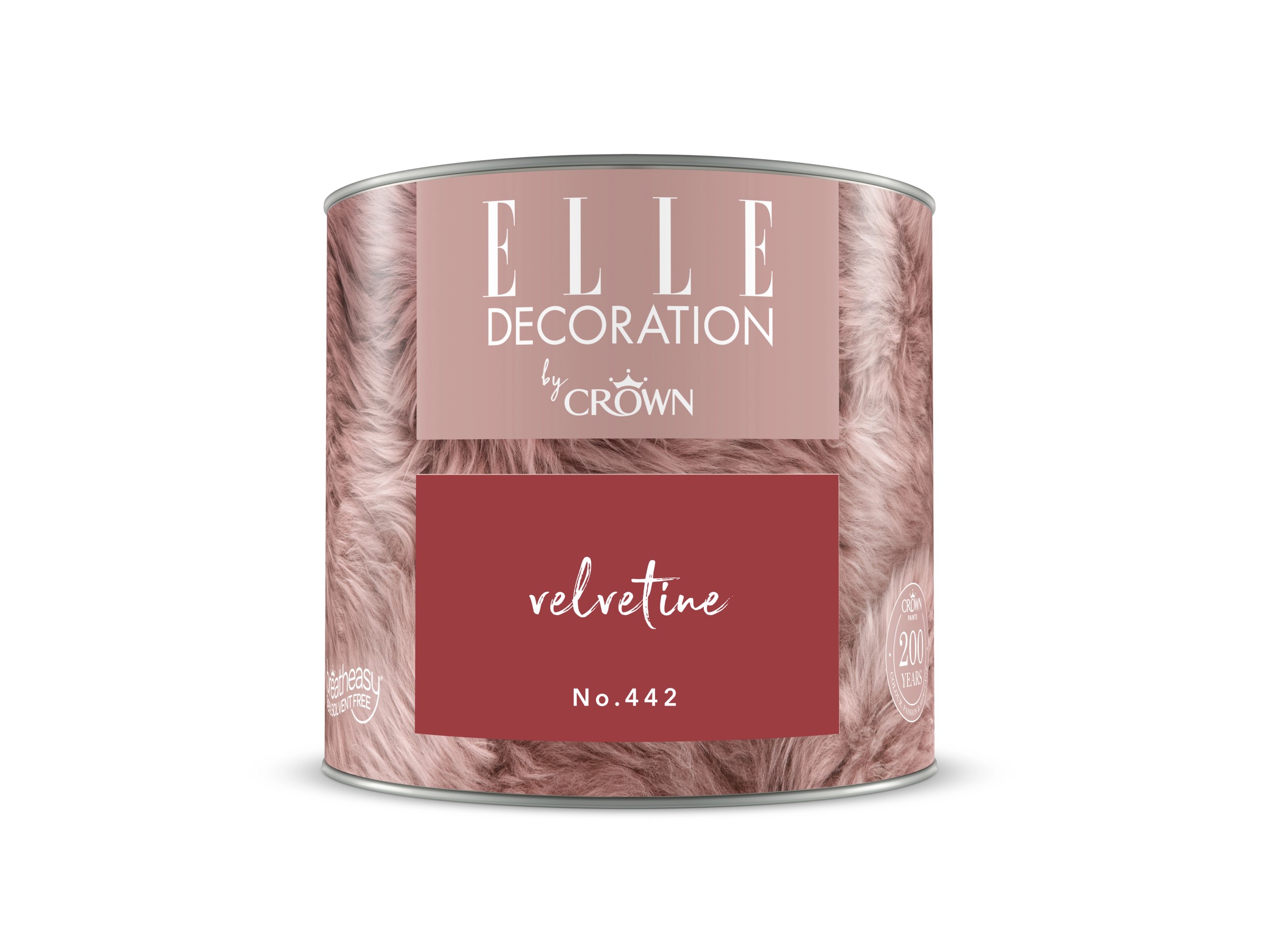 ELLE DECORATION by Crown Wandfarbe Velvetine No. 442 matt 125ml 