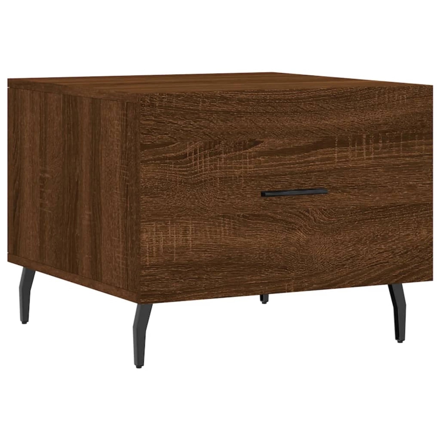 vidaXL Couchtisch Braun Eichen-Optik 50x50x40 cm Holzwerkstoff Modell 7 günstig online kaufen