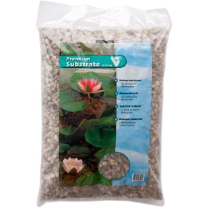 Sack VT Teichboden-Substrat Premium 20 l, Natursubstrat für biologisches Gleichgewicht im Teich.