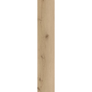 Musterstück Decoflooring Vinylboden Eiche Viborg, helle Holzoptik.