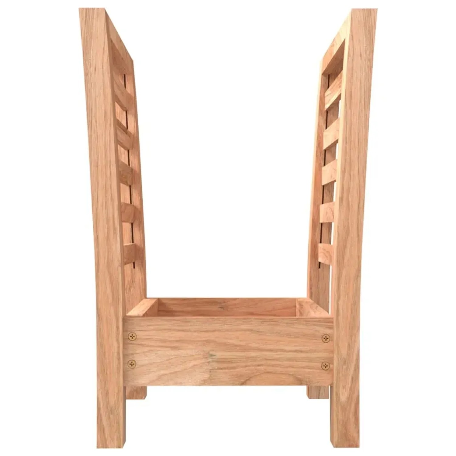 Zeitschriftenständer Aus Holz, Bodenstehend, Moderner Zeitungsständer Für Wohnzimmer, Büro Oder Schlafzimmer (natürliches Holz-Finish