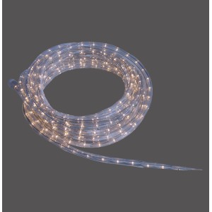 LED-Lichtschlauch, 9 m, transparent. Flexibel für Innen & Außen, stimmungsvolle Beleuchtung.