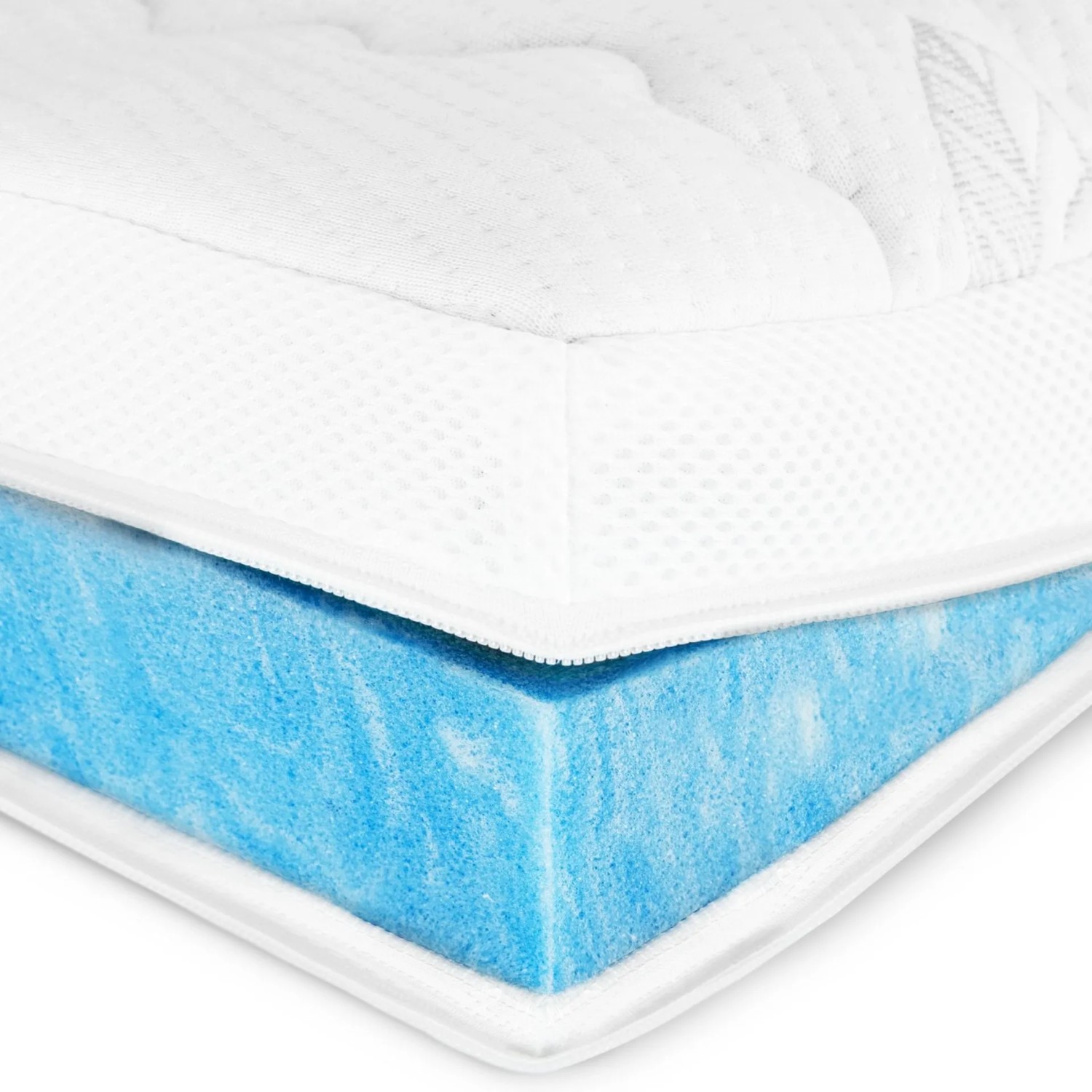 AM Qualitätsmatratzen Kühlender Premium Hypersoft Matratzentopper Made in Germany 135x180cm