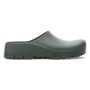 Birkenstock Super Birki 2.0 PU Clog in Thyme Green, robuster Arbeitsschuh mit profilierter, rutschfester Sohle.