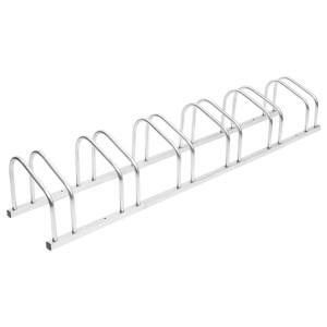 vidaXL Fahrradständer für 6 Fahrräder aus verzinktem Stahl.