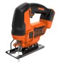 Black+Decker Akku-Stichsäge BDCJS18, orange-schwarzes Design. Stichsäge für präzise Schnitte.
