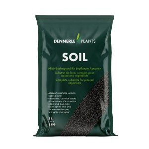 Dennerle Plants Soil, 3 kg Sack Alleinbodengrund für bepflanzte Aquarien.