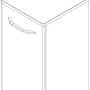 Fackelmann Bad-Hängeschrank Milano, weiß, 31 cm breit. Badmöbel zur Wandmontage.