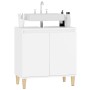 vidaXL Waschbeckenunterschrank Weiß 58x33x60 cm Holzwerkstoff 821252_4