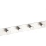 Wenko Türgarderobe Celano mit 6 Haken aus rostfreiem Edelstahl.