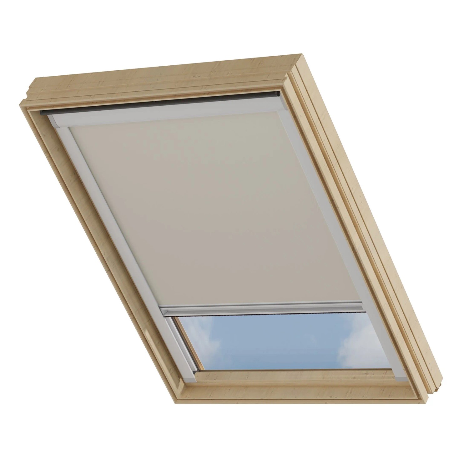 Cocoon Home Concepts Dachfensterrollo Kompatibel mit Velux-Größe MK06 Sand