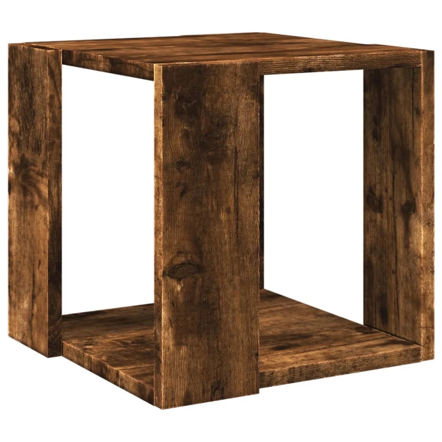 vidaXL Couchtisch Räuchereiche 32x32x30 cm Holzwerkstoff 848147 günstig online kaufen