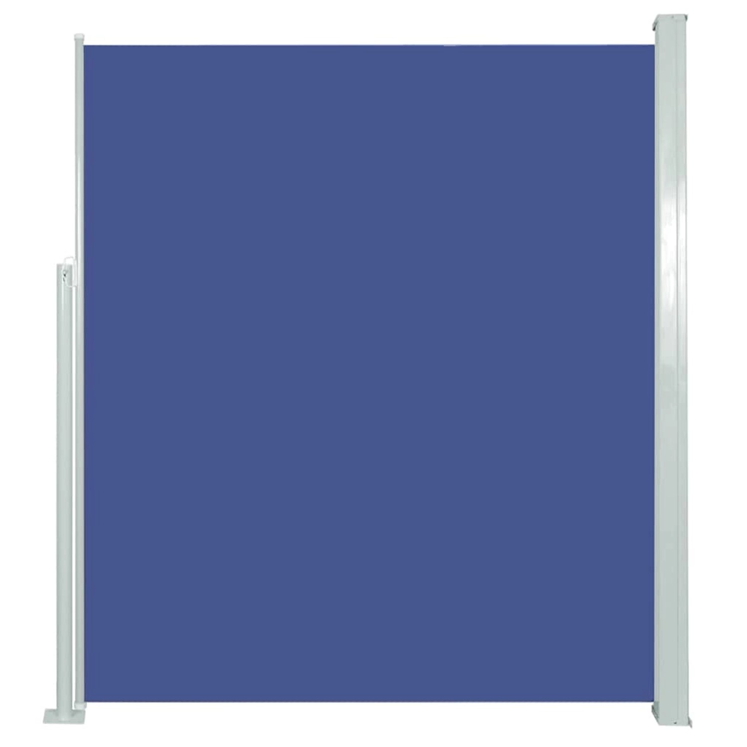 furnicato Ausziehbare Seitenmarkise 120x300 cm Blau günstig online kaufen