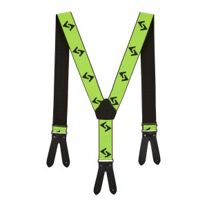 Scheibler Workwear Hosenträger Pro, schwarz-gelb, Einheitsgröße für Arbeitskleidung.